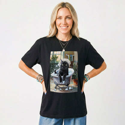 Cat Bathtub Classic T-Shirt