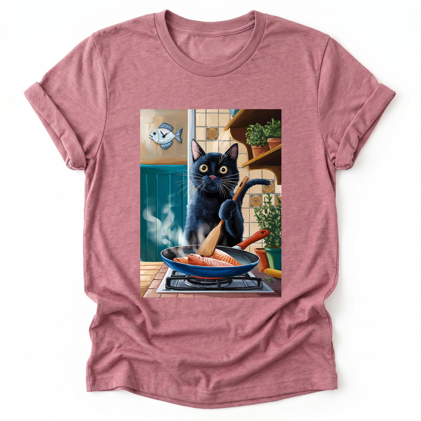 Cat Cooking Classic T-Shirt