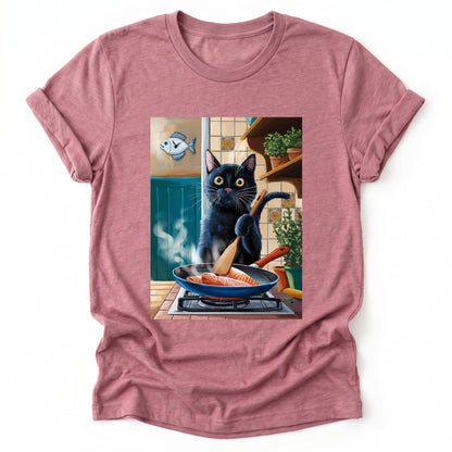 Cat Cooking Classic T-Shirt