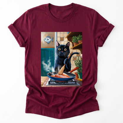 Cat Cooking Classic T-Shirt