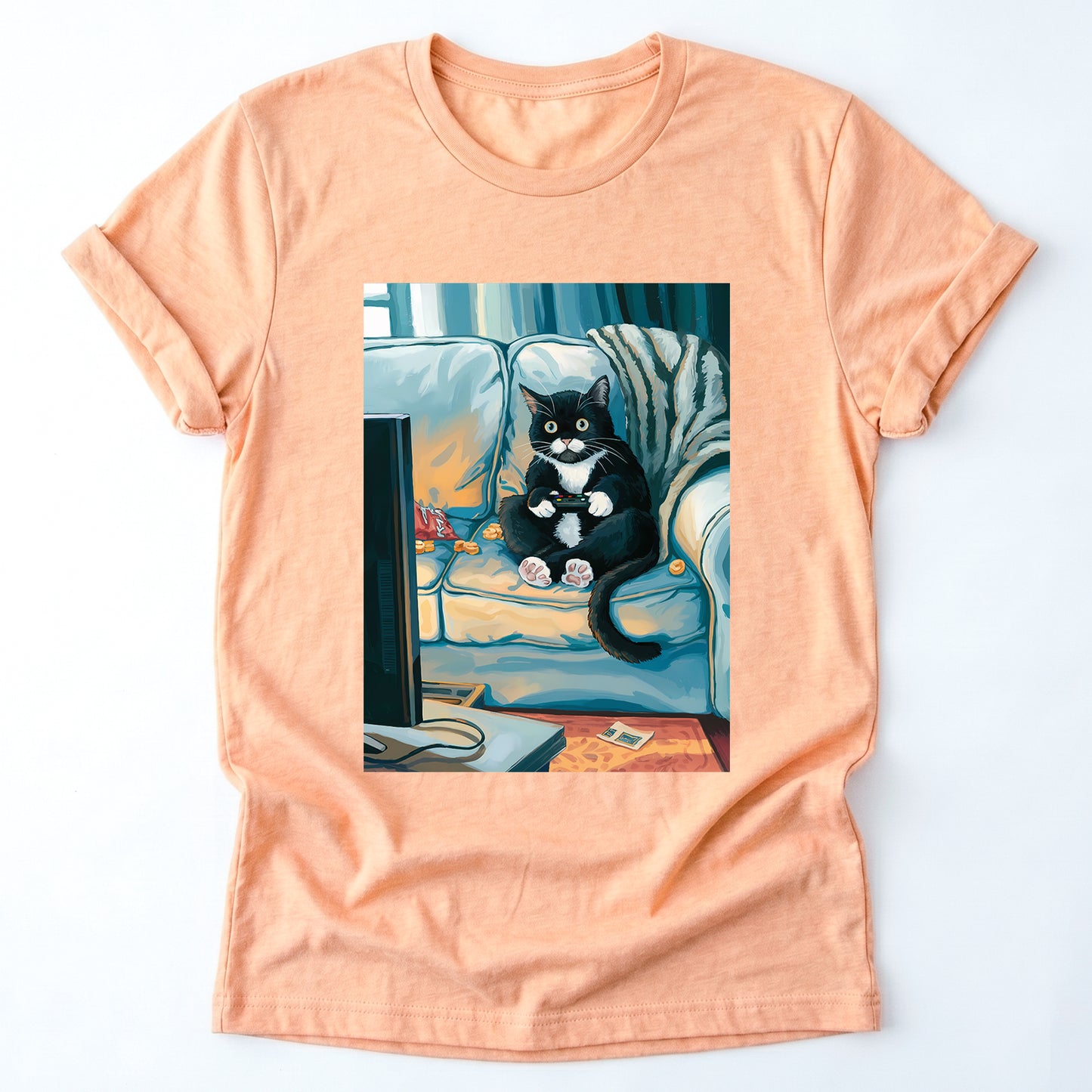 Cat Gamer Classic T-Shirt