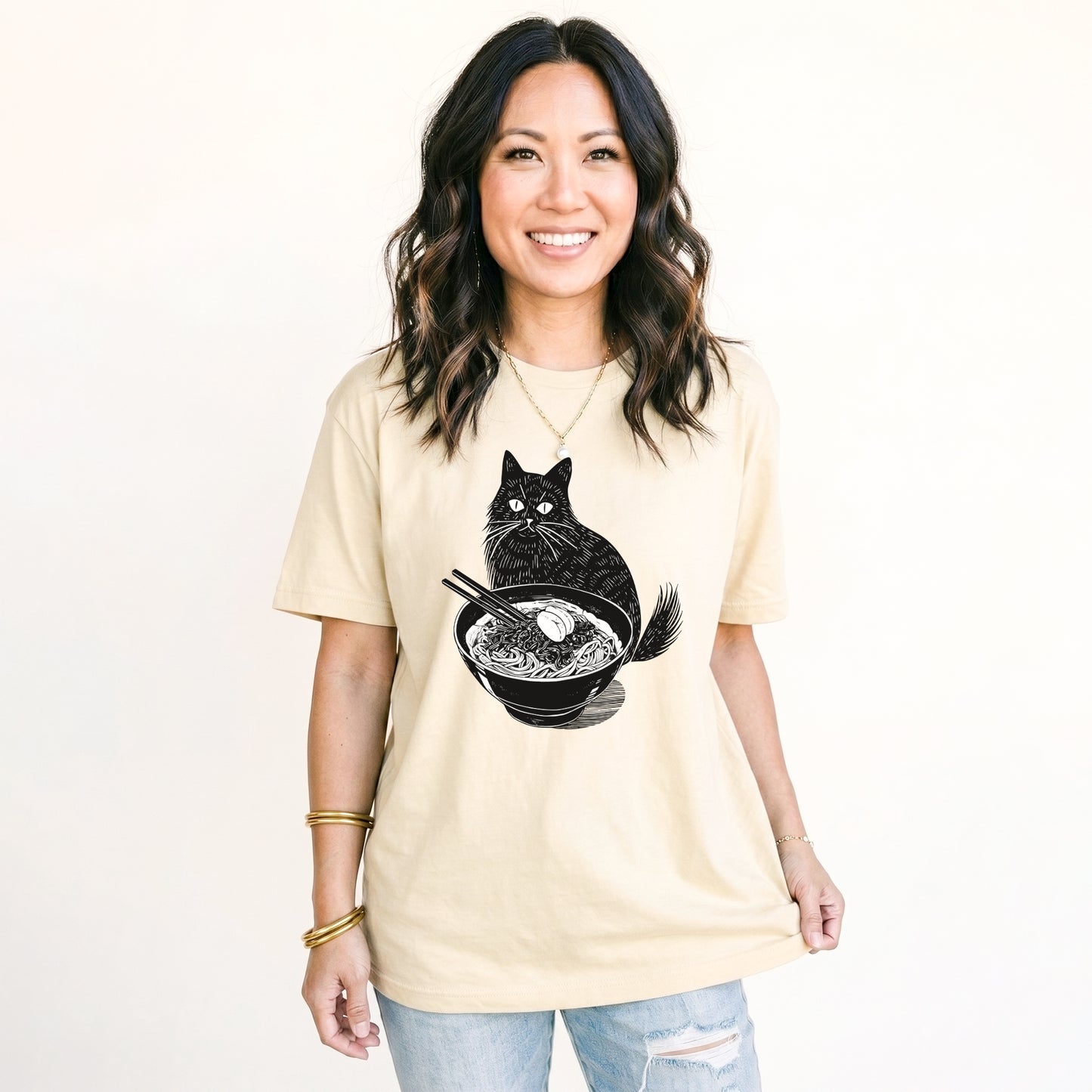 Cat Ramen Classic T-Shirt