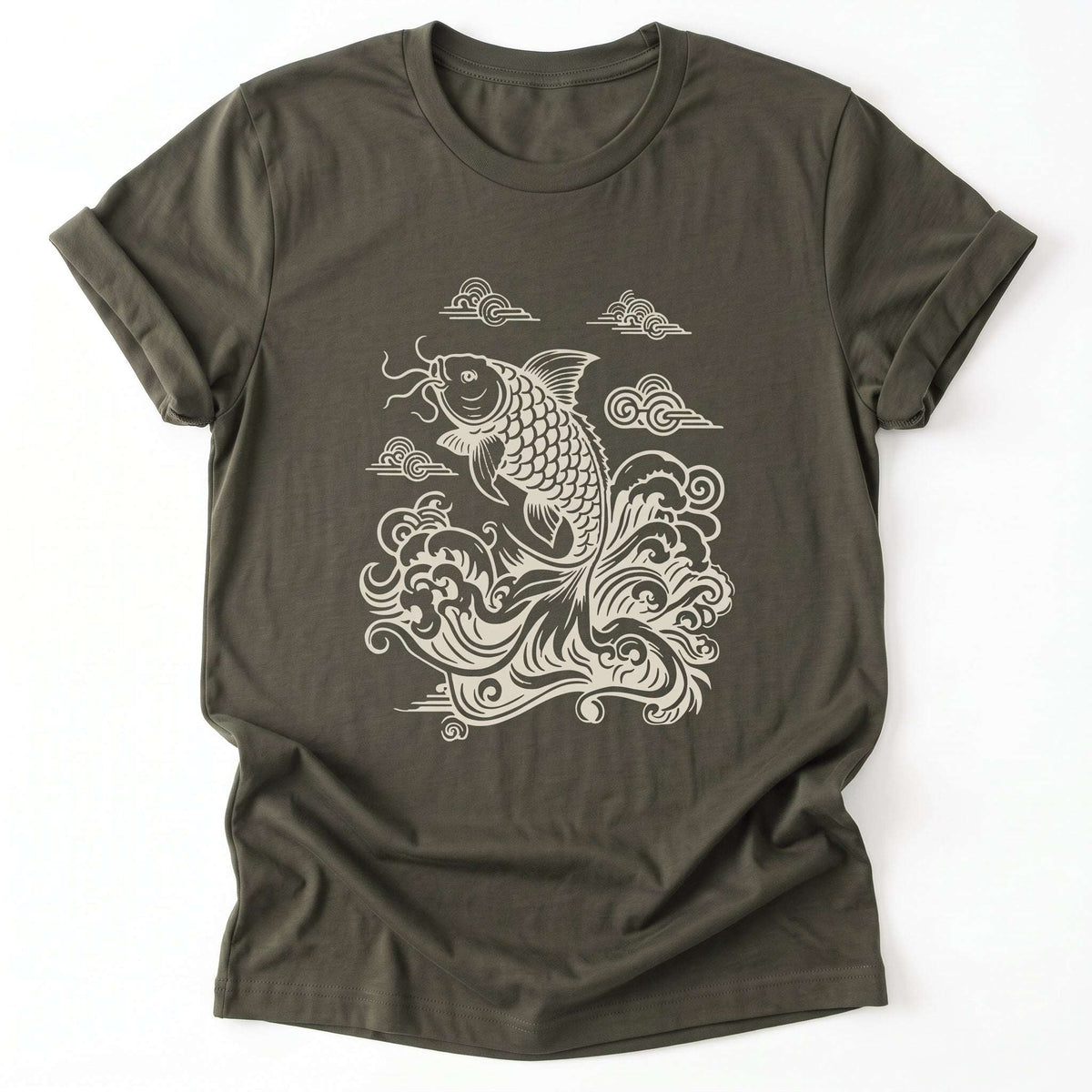 Chinese Carp Classic T-Shirt - Army