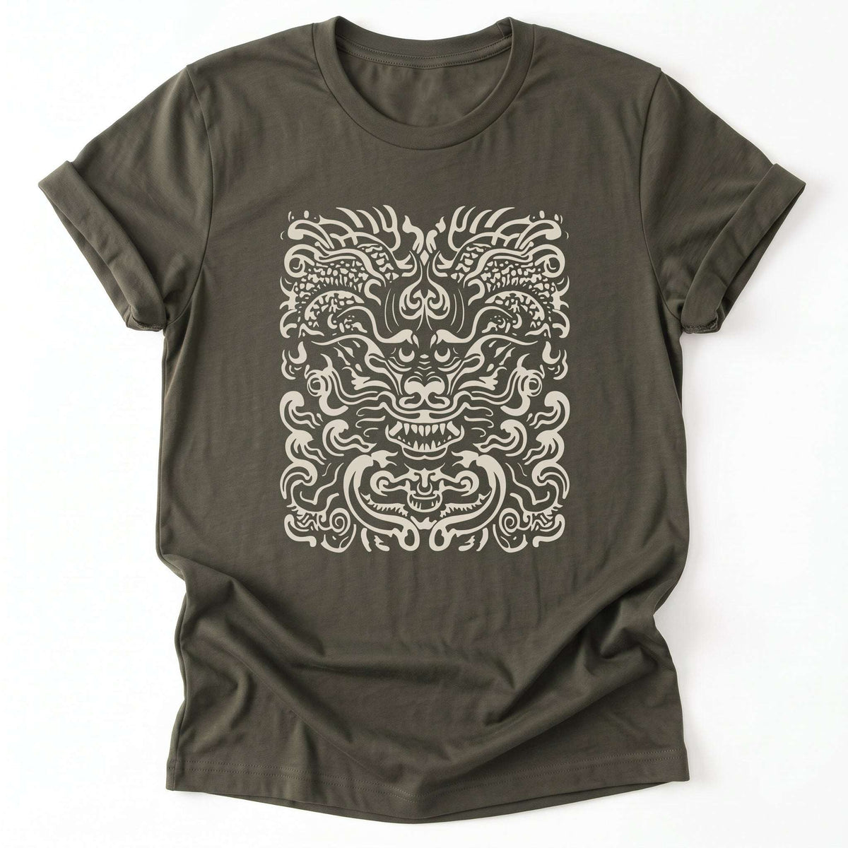Dragon Totem Classic T-Shirt - Army