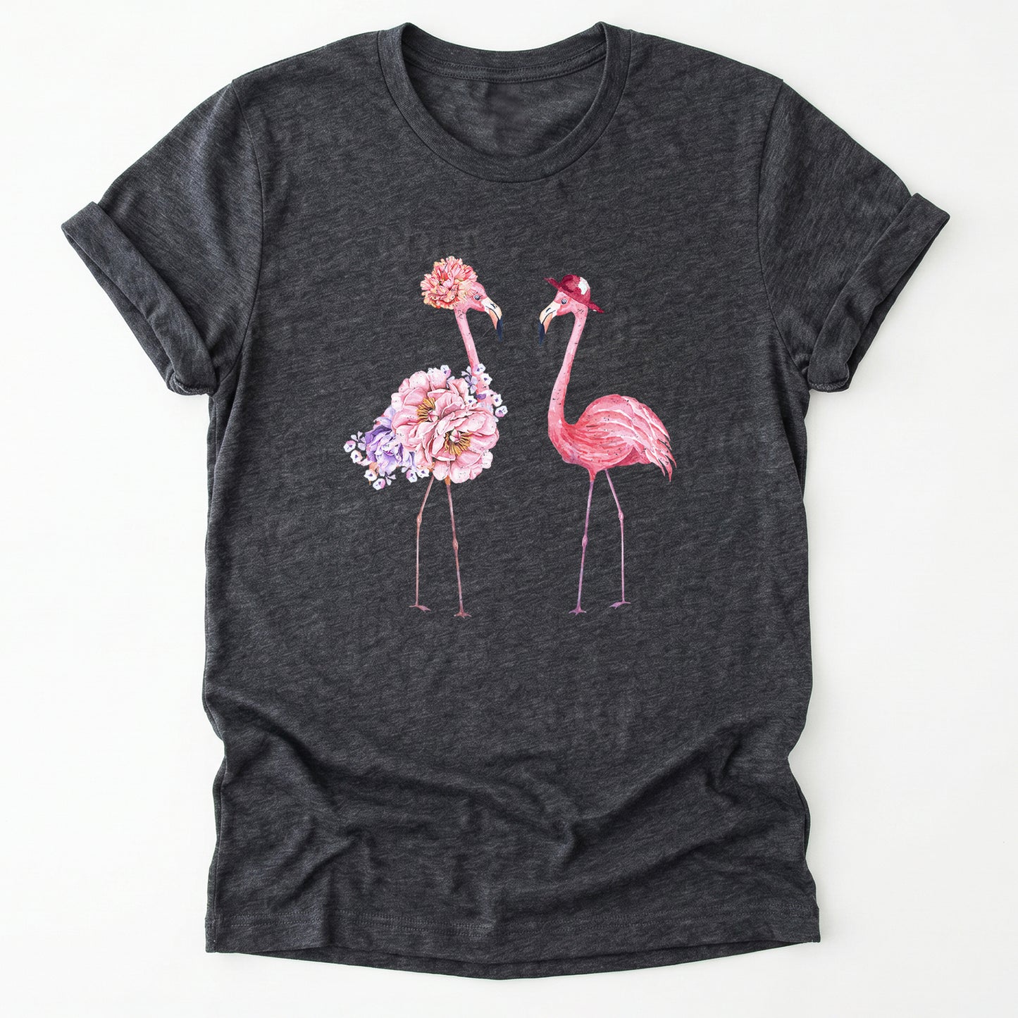 Floral Flamingo Classic T-Shirt