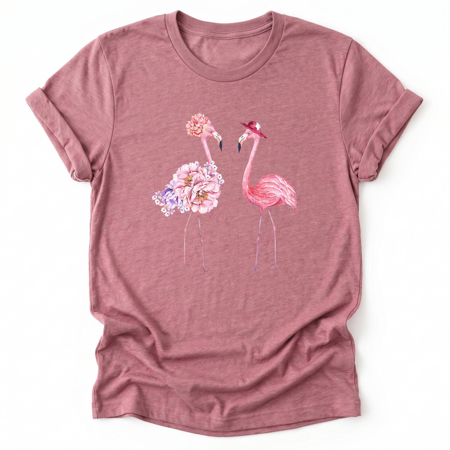 Floral Flamingo Classic T-Shirt