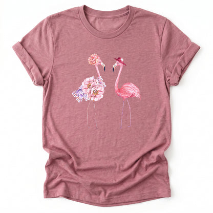 Floral Flamingo Classic T-Shirt