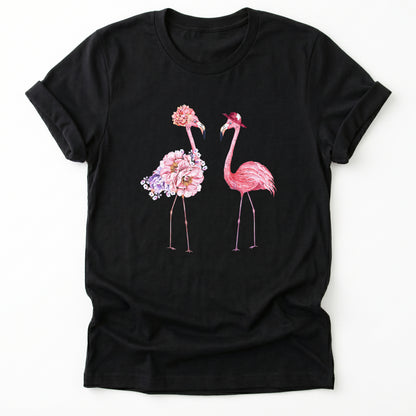 Floral Flamingo Classic T-Shirt