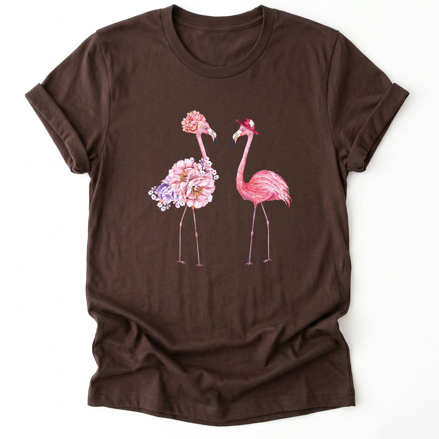 Floral Flamingo Classic T-Shirt