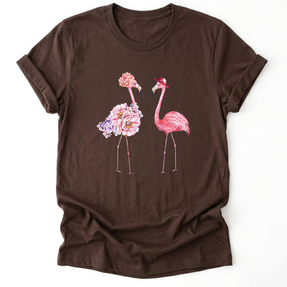 Floral Flamingo Classic T-Shirt