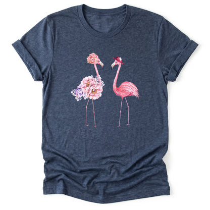 Floral Flamingo Classic T-Shirt