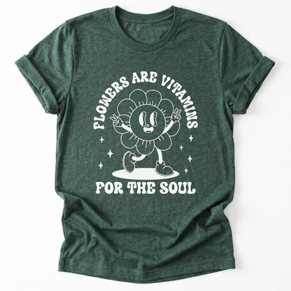 Flowers Are Vitamins Classic T-Shirt