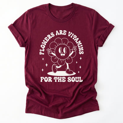 Flowers Are Vitamins Classic T-Shirt