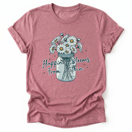 Happiness Blooms From Within Classic T-Shirt