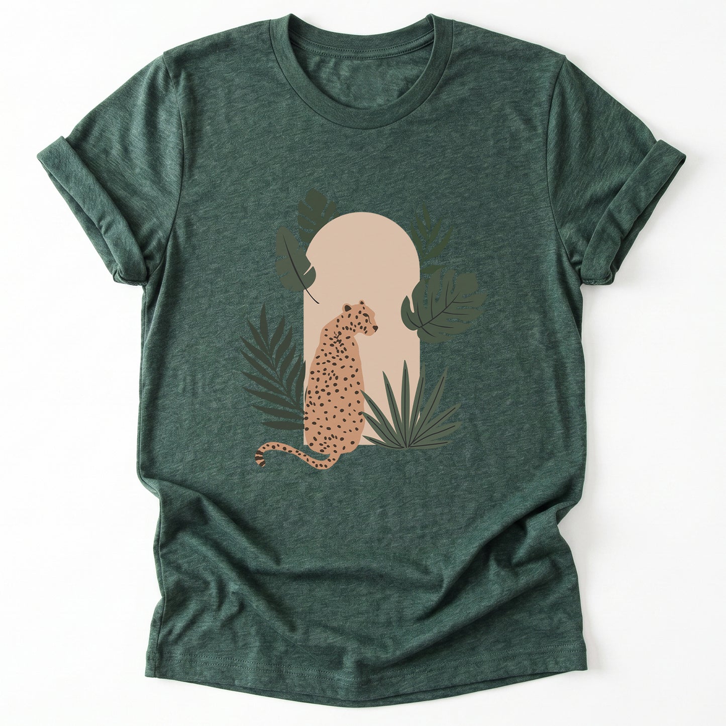 Boho Exotic Leopard Classic T-Shirt