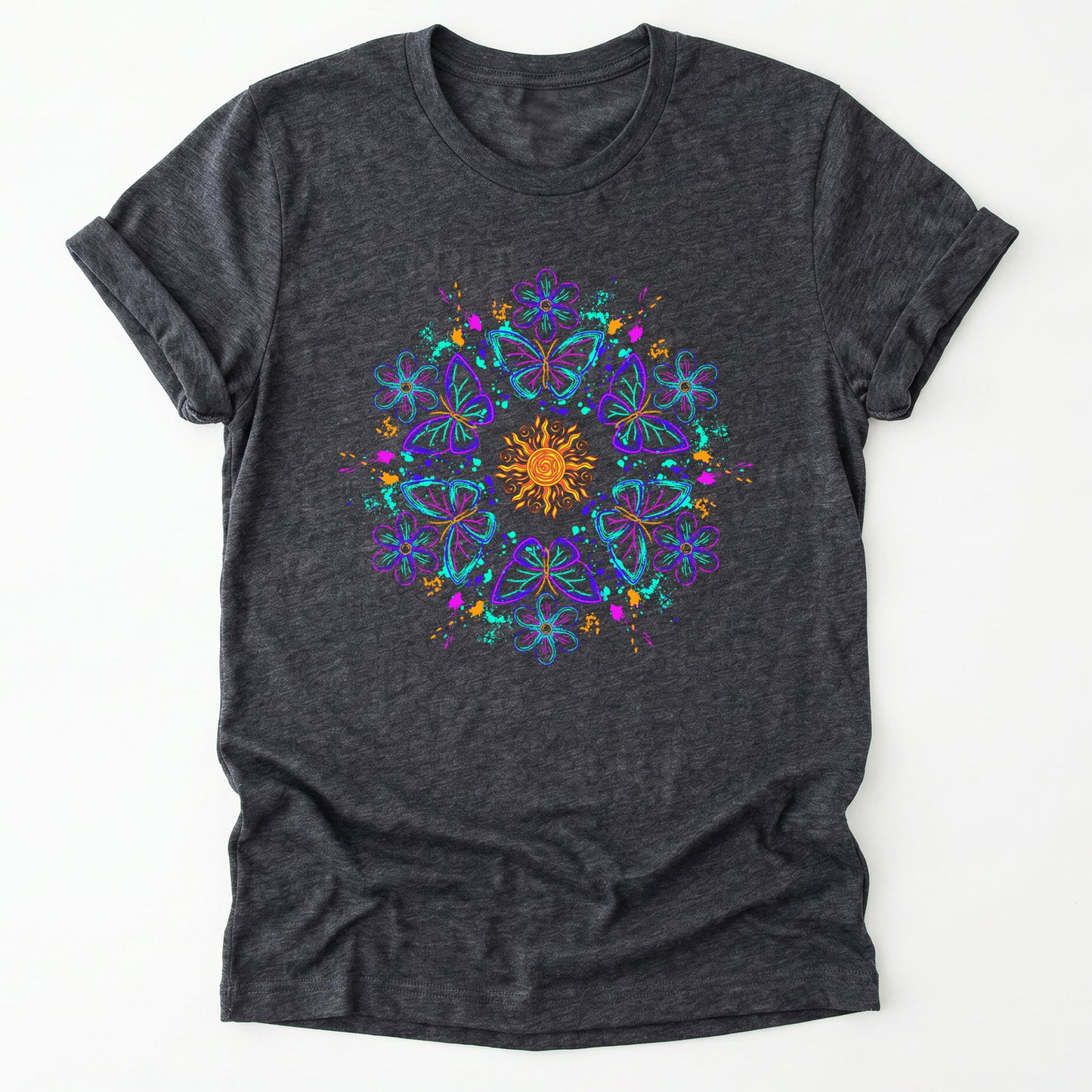 Mandala Butterflies Classic T-Shirt