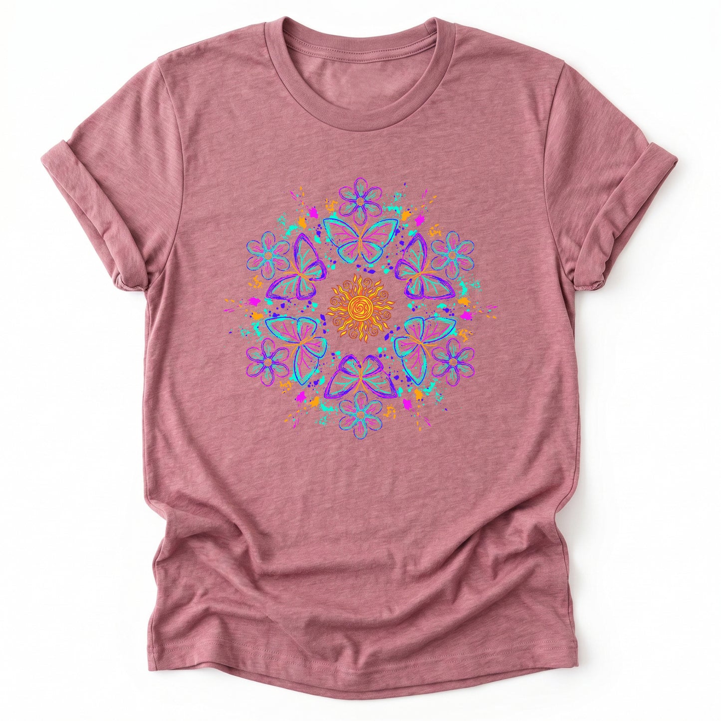 Mandala Butterflies Classic T-Shirt