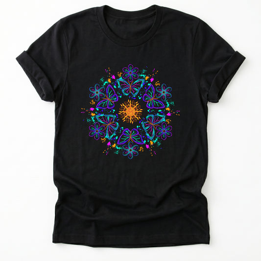 Mandala Butterflies Classic T-Shirt