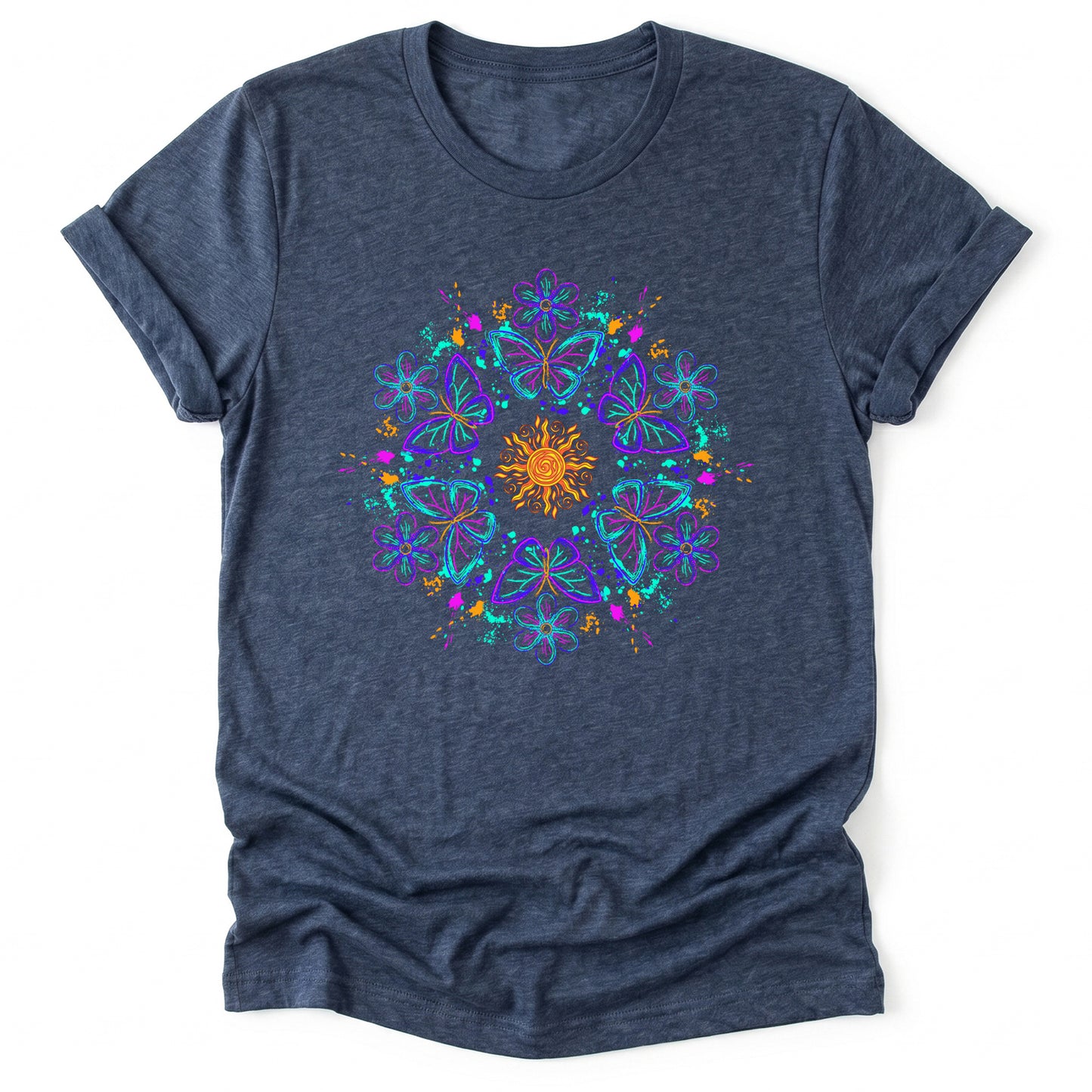 Mandala Butterflies Classic T-Shirt