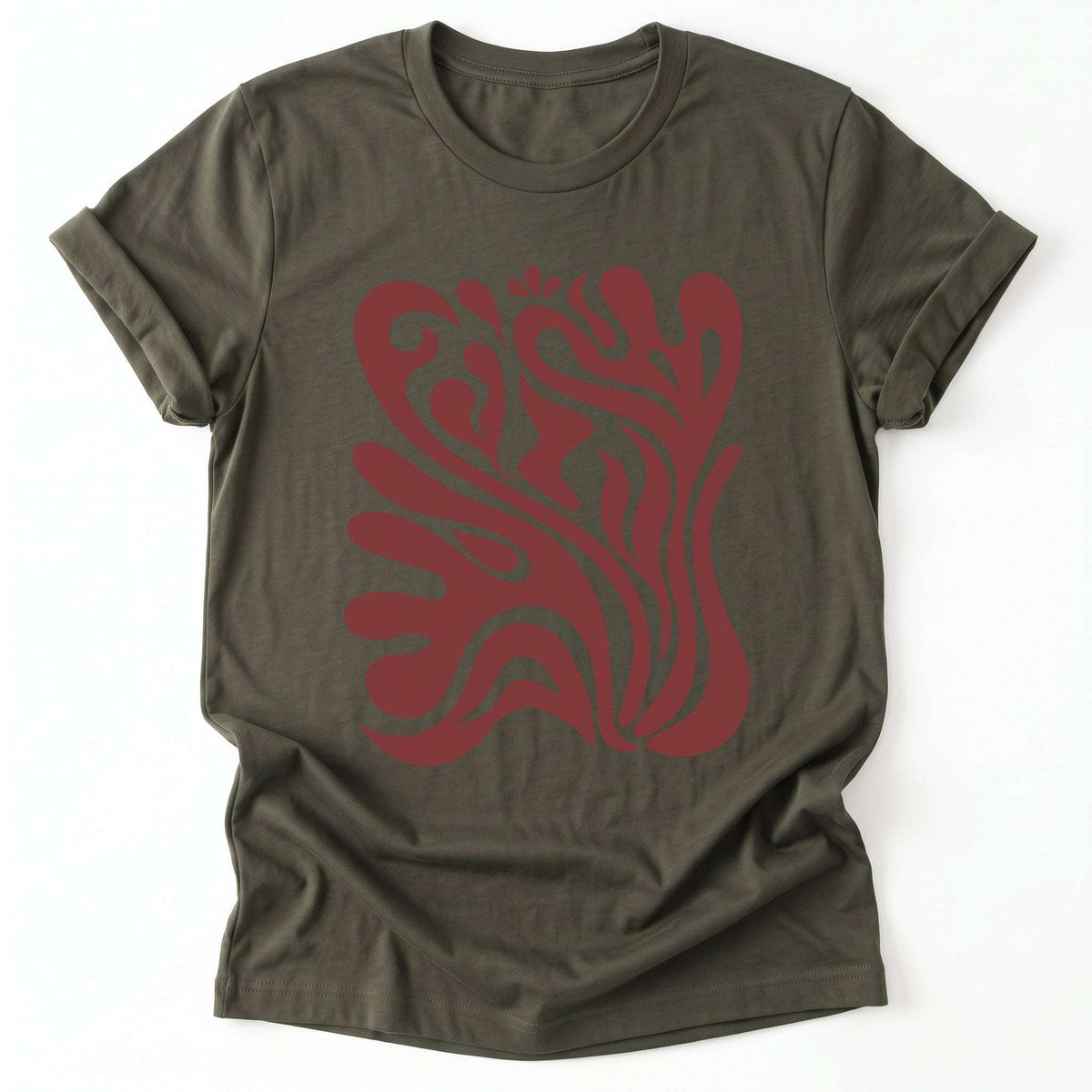 Red Matisse Classic T-Shirt - Army