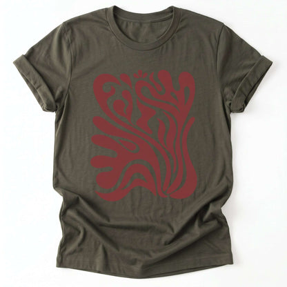 Red Matisse Classic T-Shirt - Army
