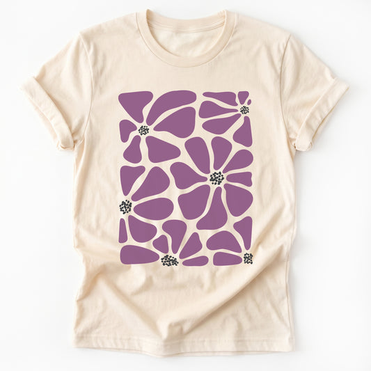 Purple Flowers Classic T-Shirt