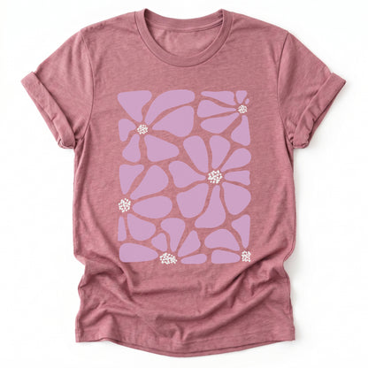 Purple Flowers Classic T-Shirt