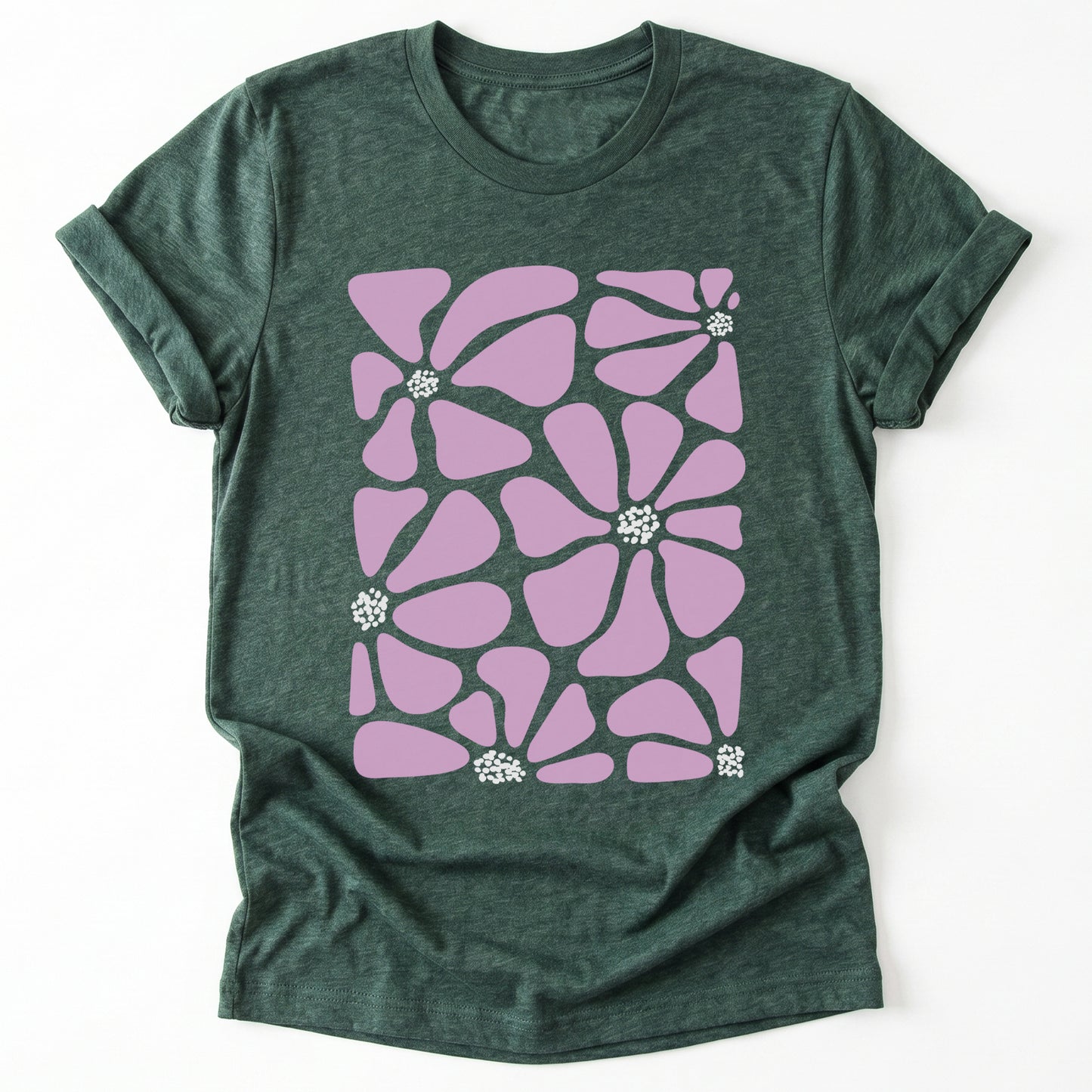 Purple Flowers Classic T-Shirt
