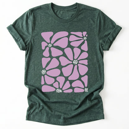 Purple Flowers Classic T-Shirt