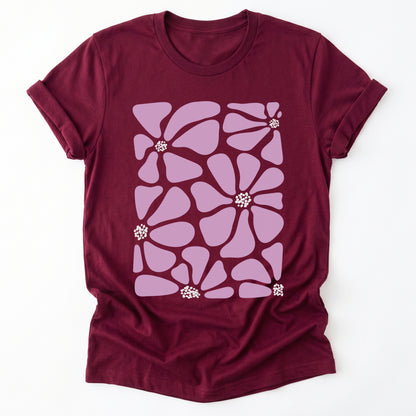 Purple Flowers Classic T-Shirt