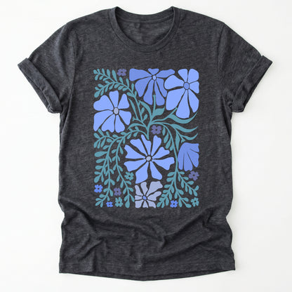 Blue Matisse Bloom Classic T-Shirt