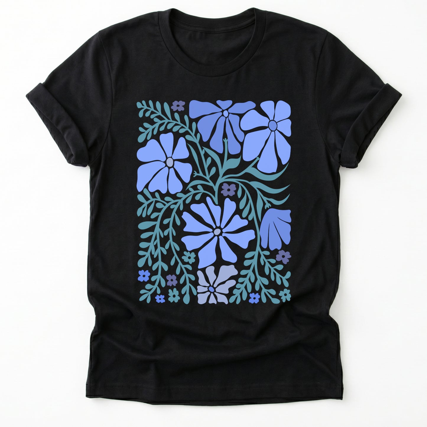 Blue Matisse Bloom Classic T-Shirt