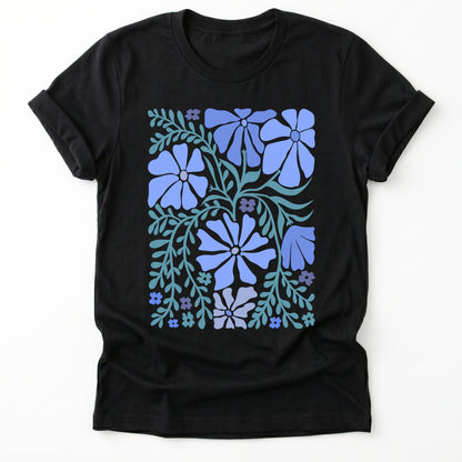 Blue Matisse Bloom Classic T-Shirt