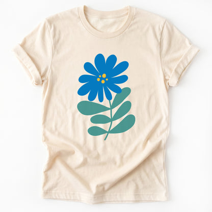 Blue Wild Flowers Classic T-Shirt