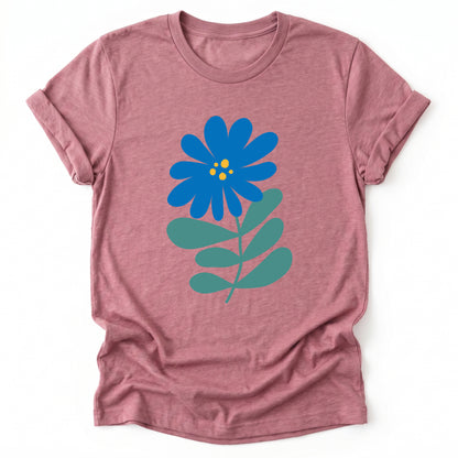 Blue Wild Flowers Classic T-Shirt