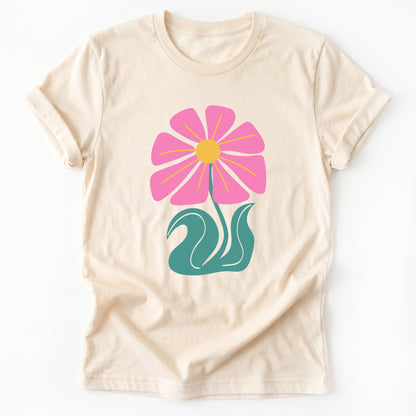 Pink Wild Flower Classic T-Shirt