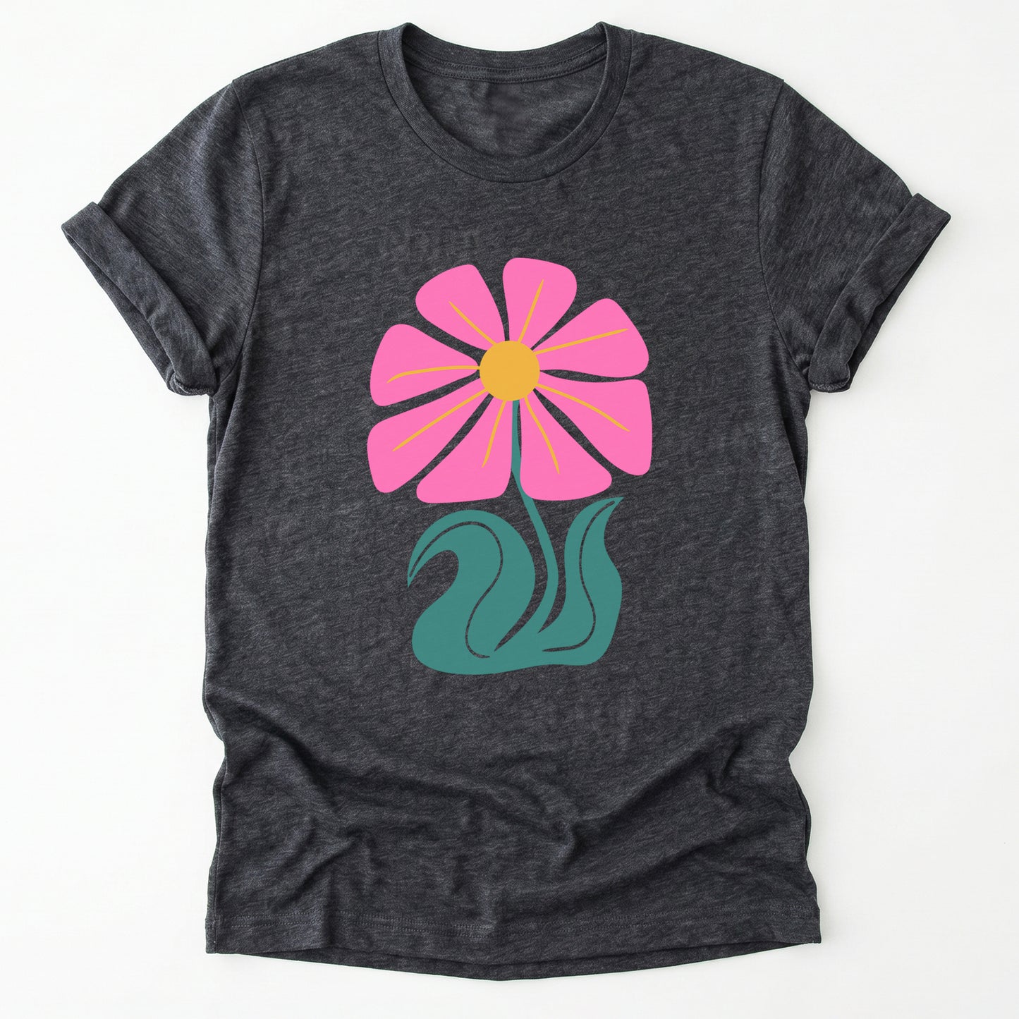 Pink Wild Flower Classic T-Shirt