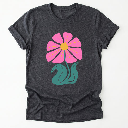 Pink Wild Flower Classic T-Shirt