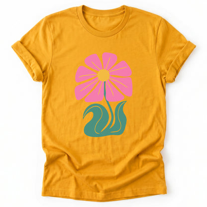 Pink Wild Flower Classic T-Shirt