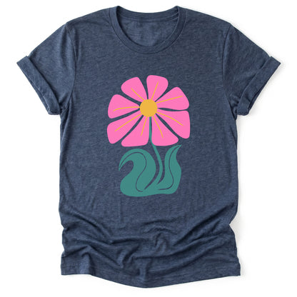 Pink Wild Flower Classic T-Shirt