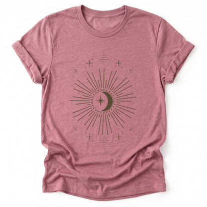Night Sky Moon & Stars Classic T-Shirt