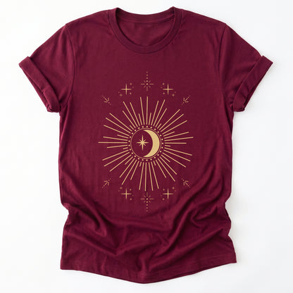Night Sky Moon & Stars Classic T-Shirt