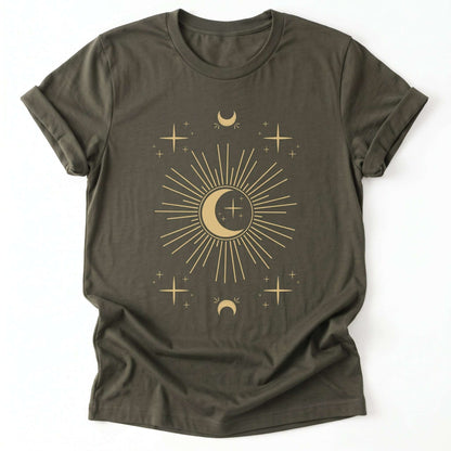 Celestial Mystic Classic T-Shirt - Army