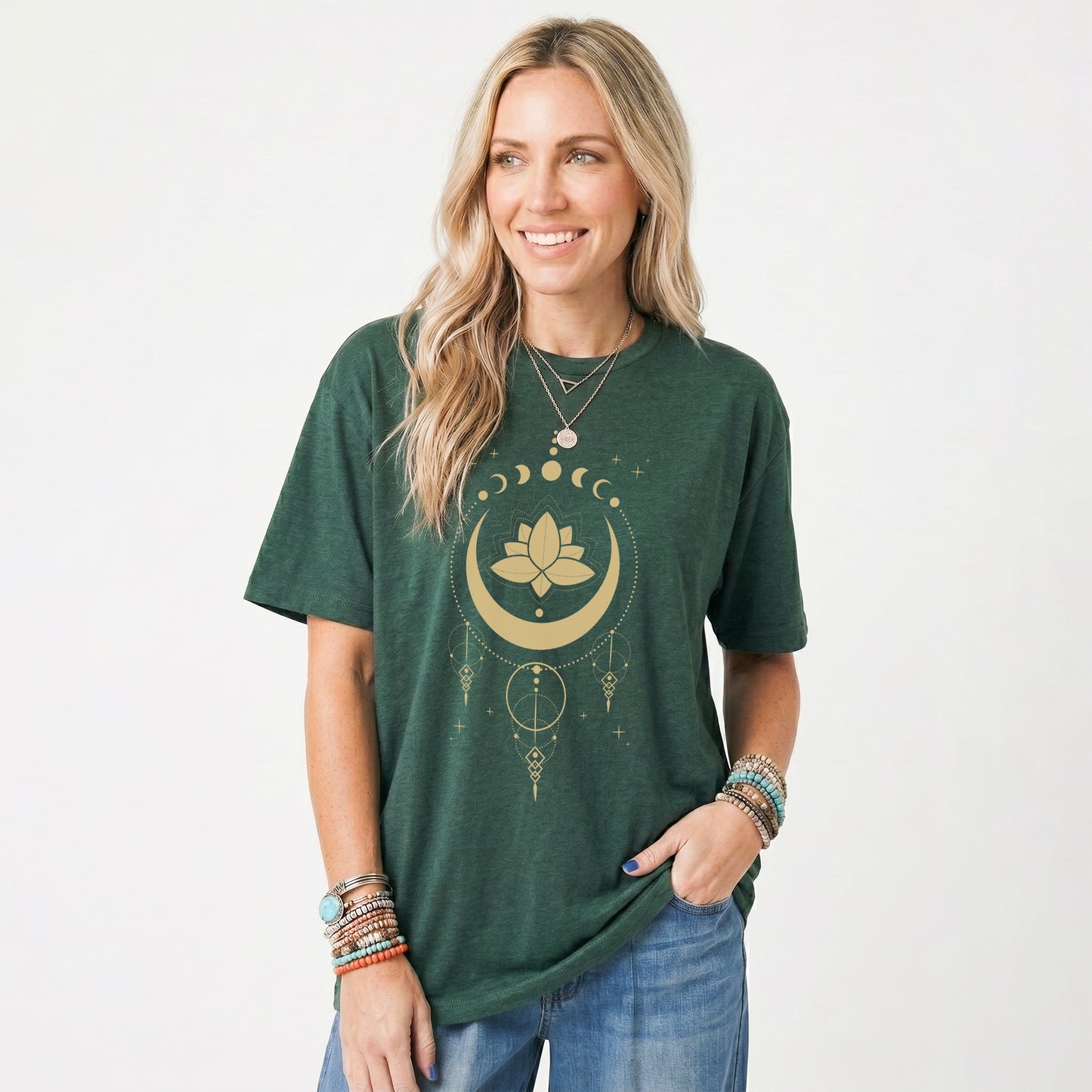 Mystical Moon Phase Classic T-Shirt