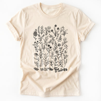 No Rain No Flowers Classic T-Shirt
