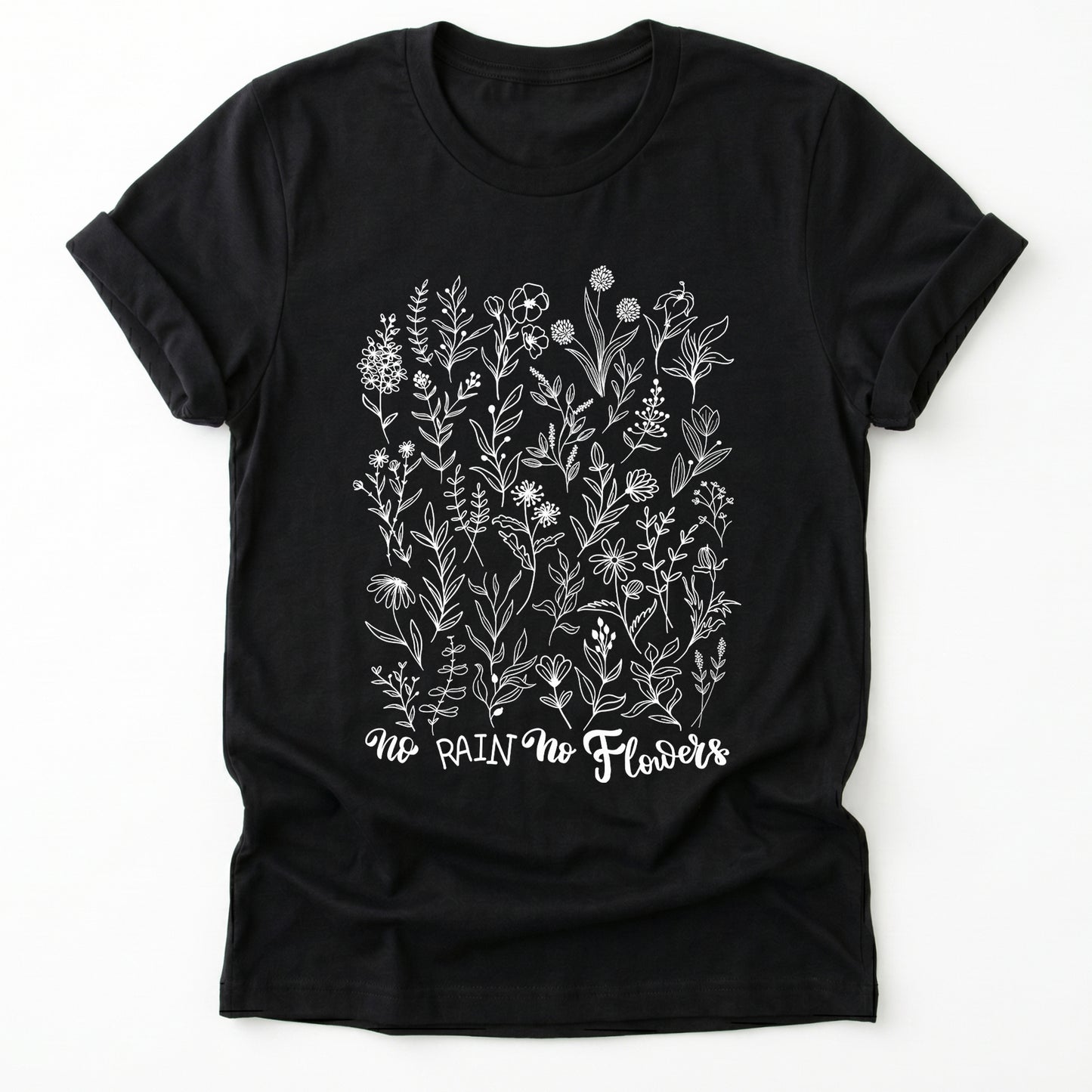 No Rain No Flowers Classic T-Shirt