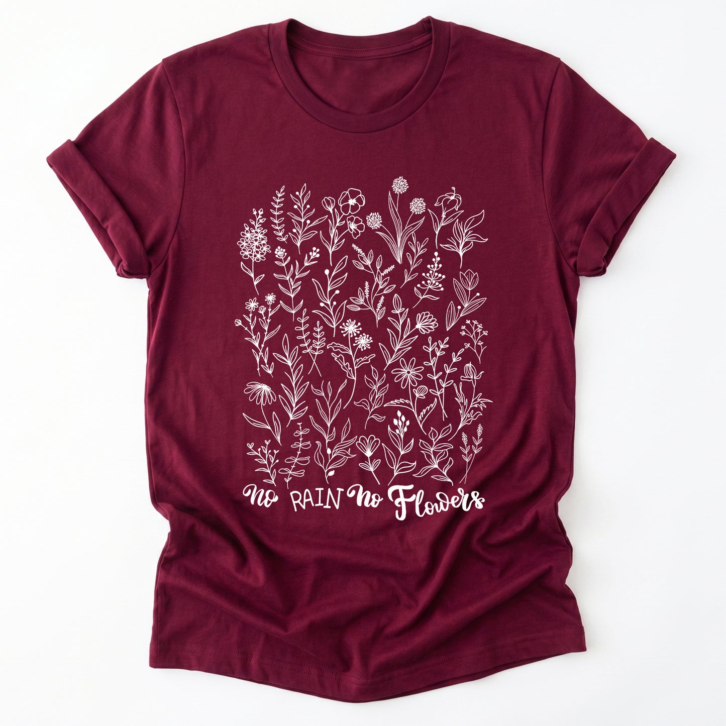 No Rain No Flowers Classic T-Shirt