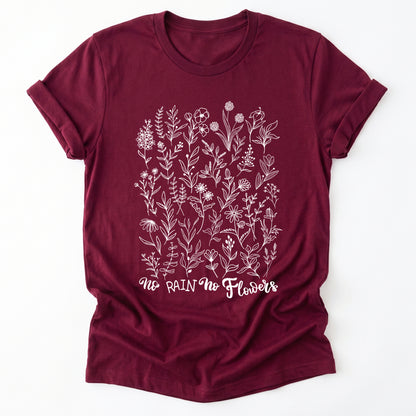 No Rain No Flowers Classic T-Shirt
