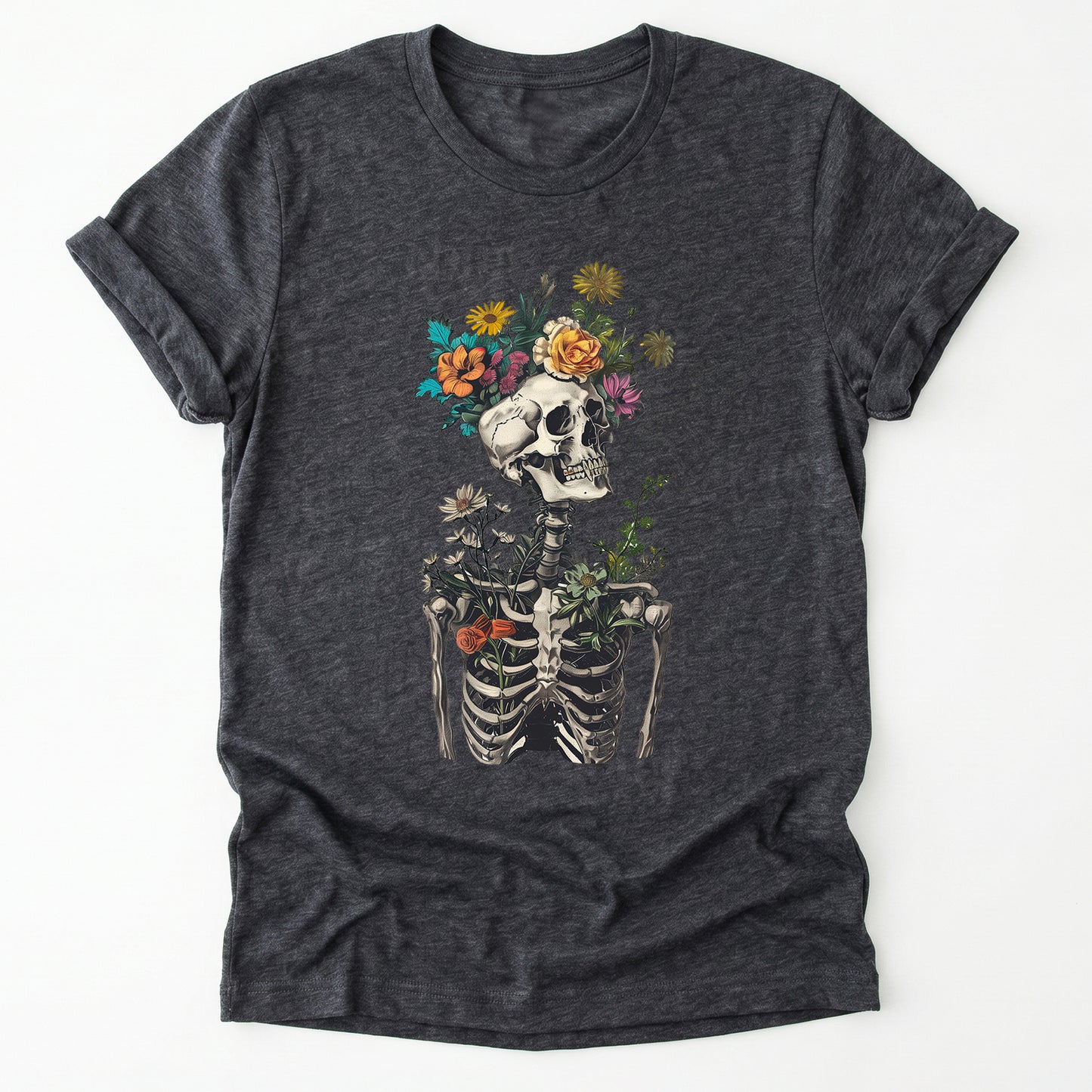 Floral Skeleton Classic T-Shirt