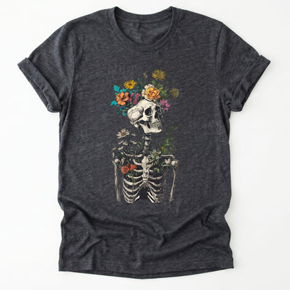 Floral Skeleton Classic T-Shirt